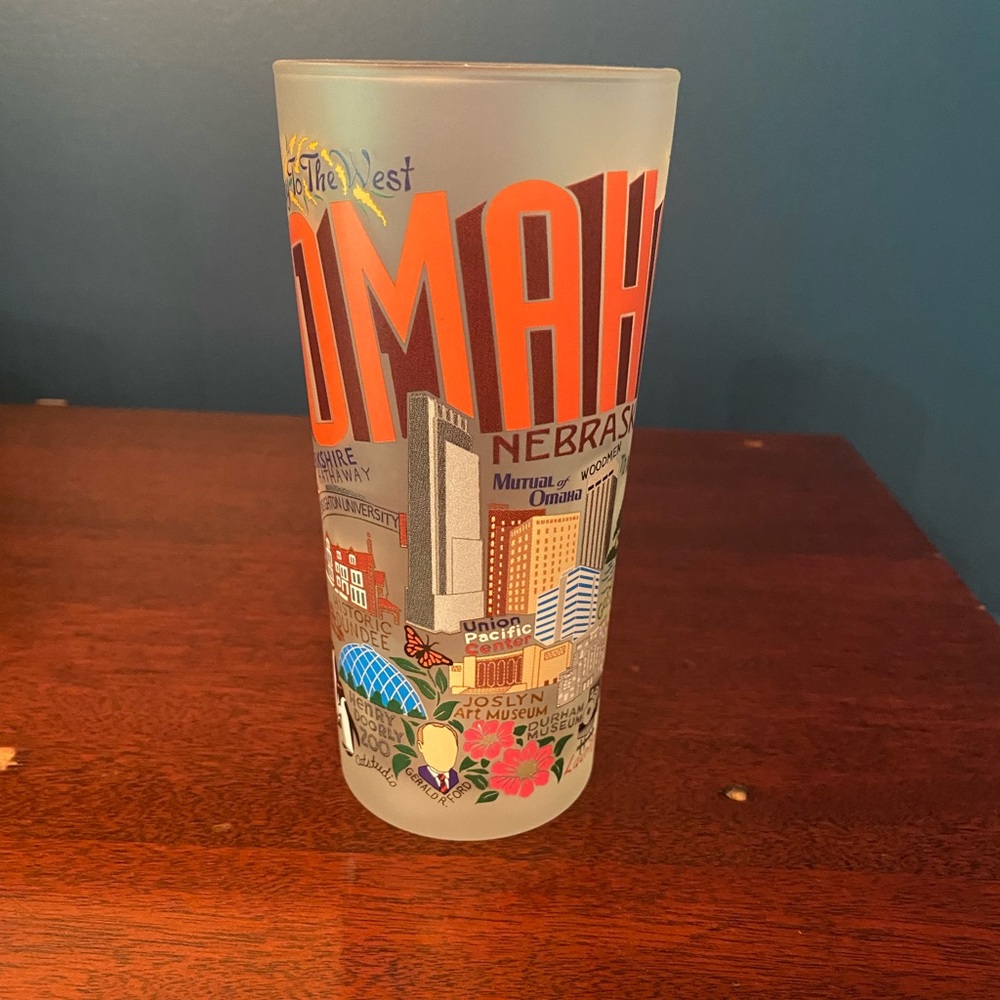catstudio Omaha drinking glass
